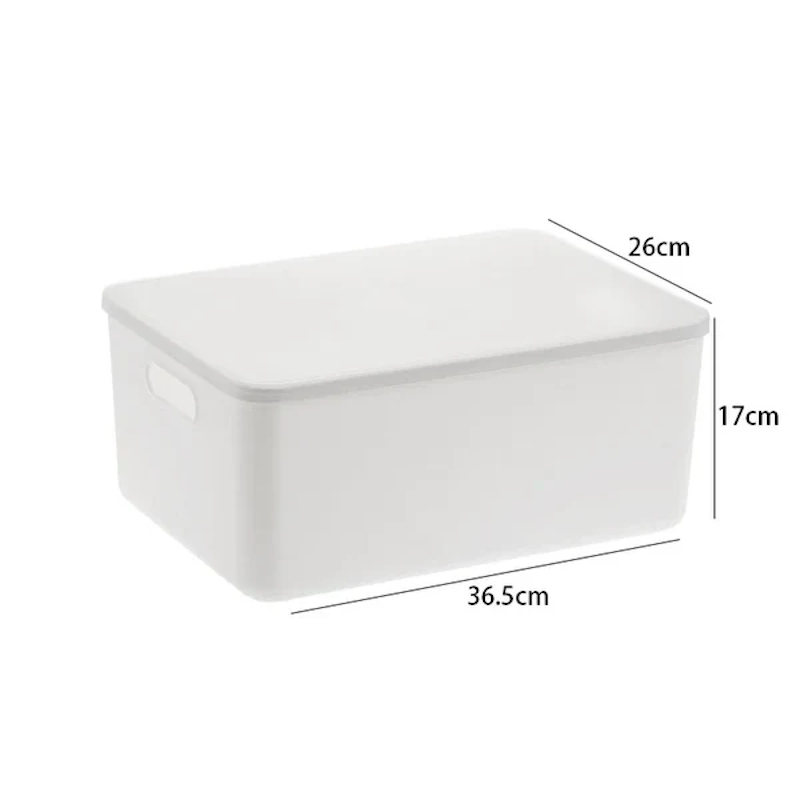 Multifunctional Small White Storage Boxes With Lids