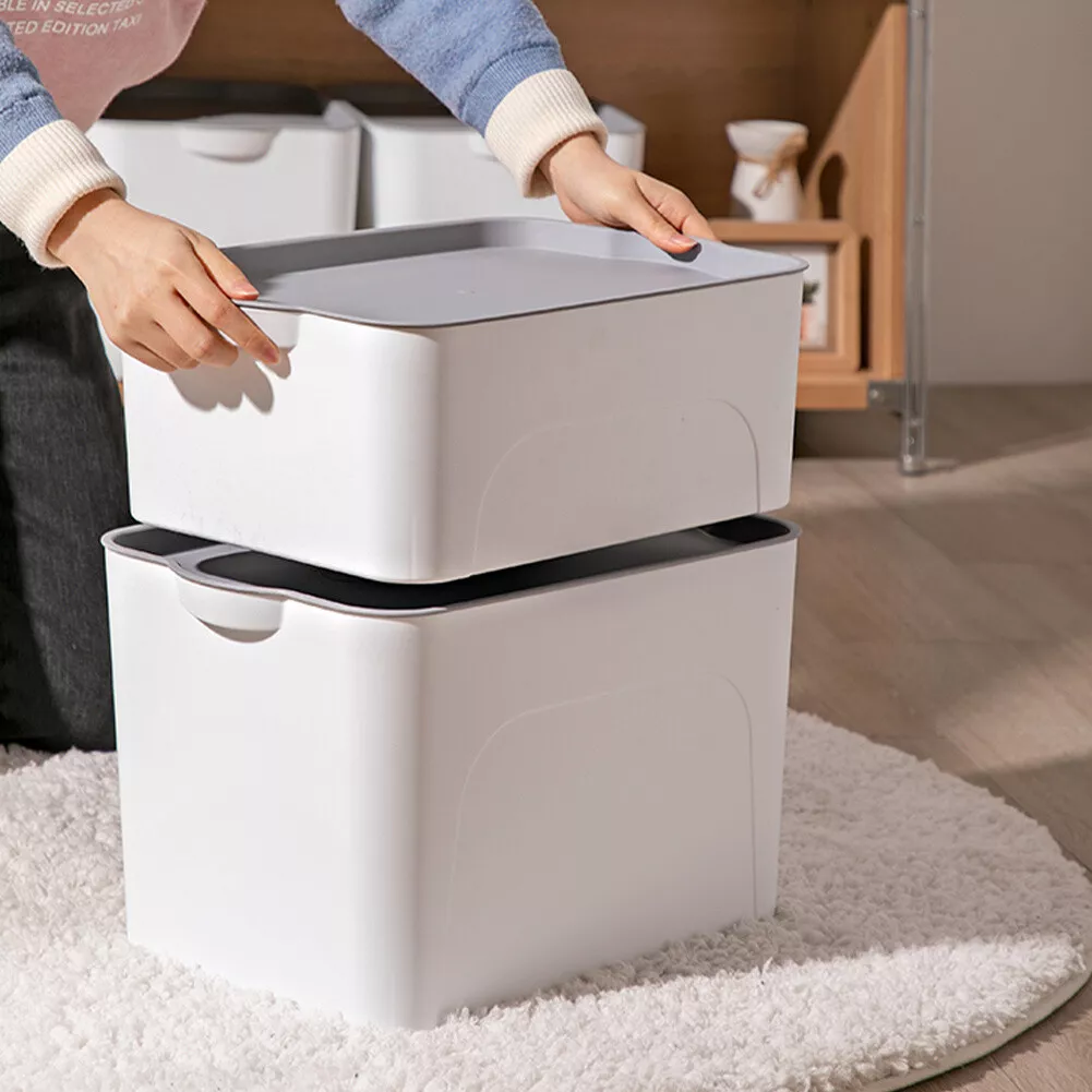 storage bins with lids for toys