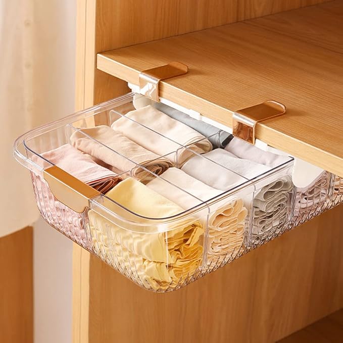plastic underwear organizer