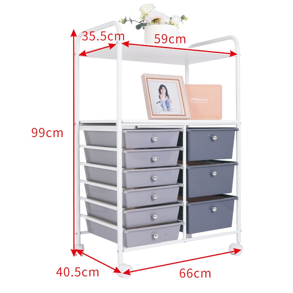 drawer rolling cart