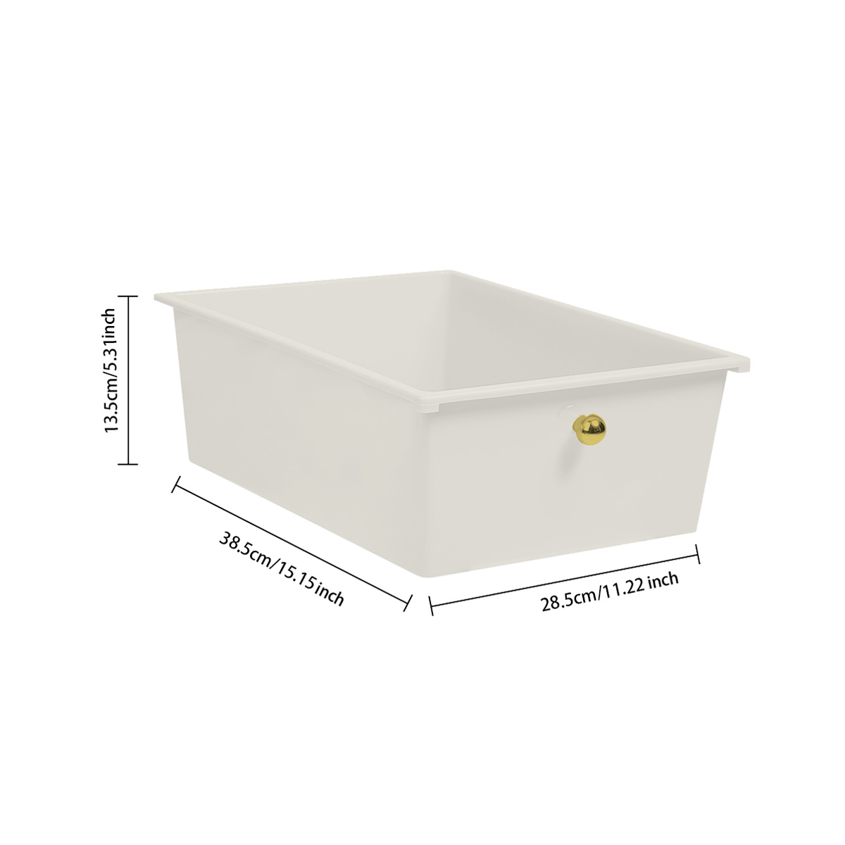 Fashion Bathroom rack with 5 drawers and white frame