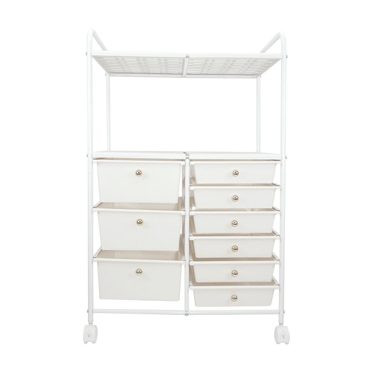 Multi-Layer 9 Drawer Christmas hot Sale storage cart