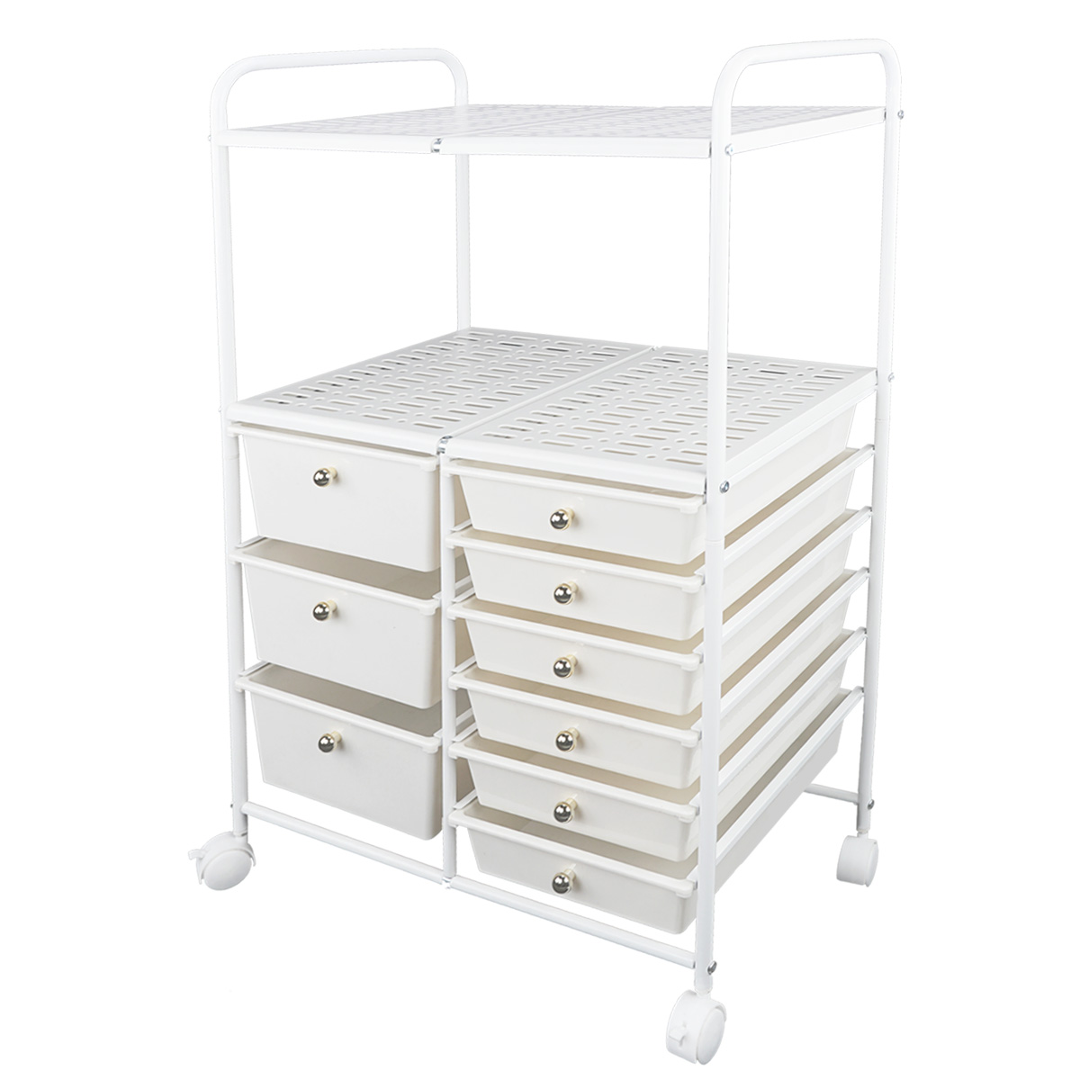 Multi-Layer 9 Drawer Christmas hot Sale storage cart