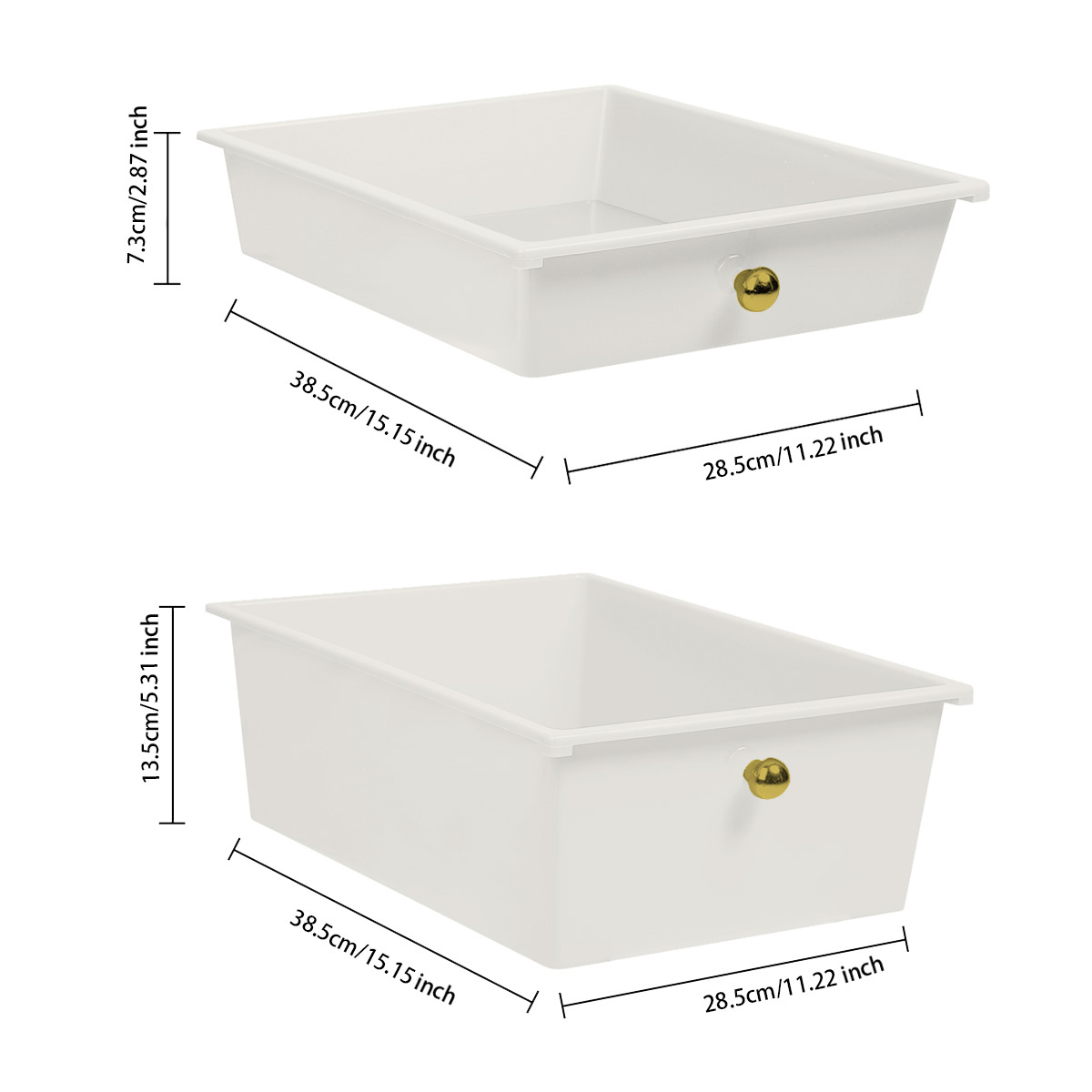 Utility Craft Cart with 3 drawers for Home Office