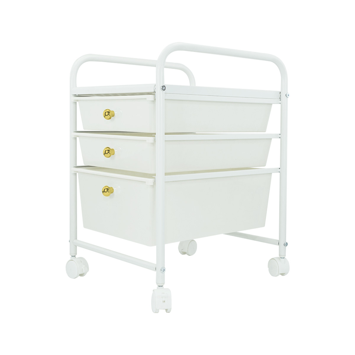 Utility Craft Cart with 3 drawers for Home Office
