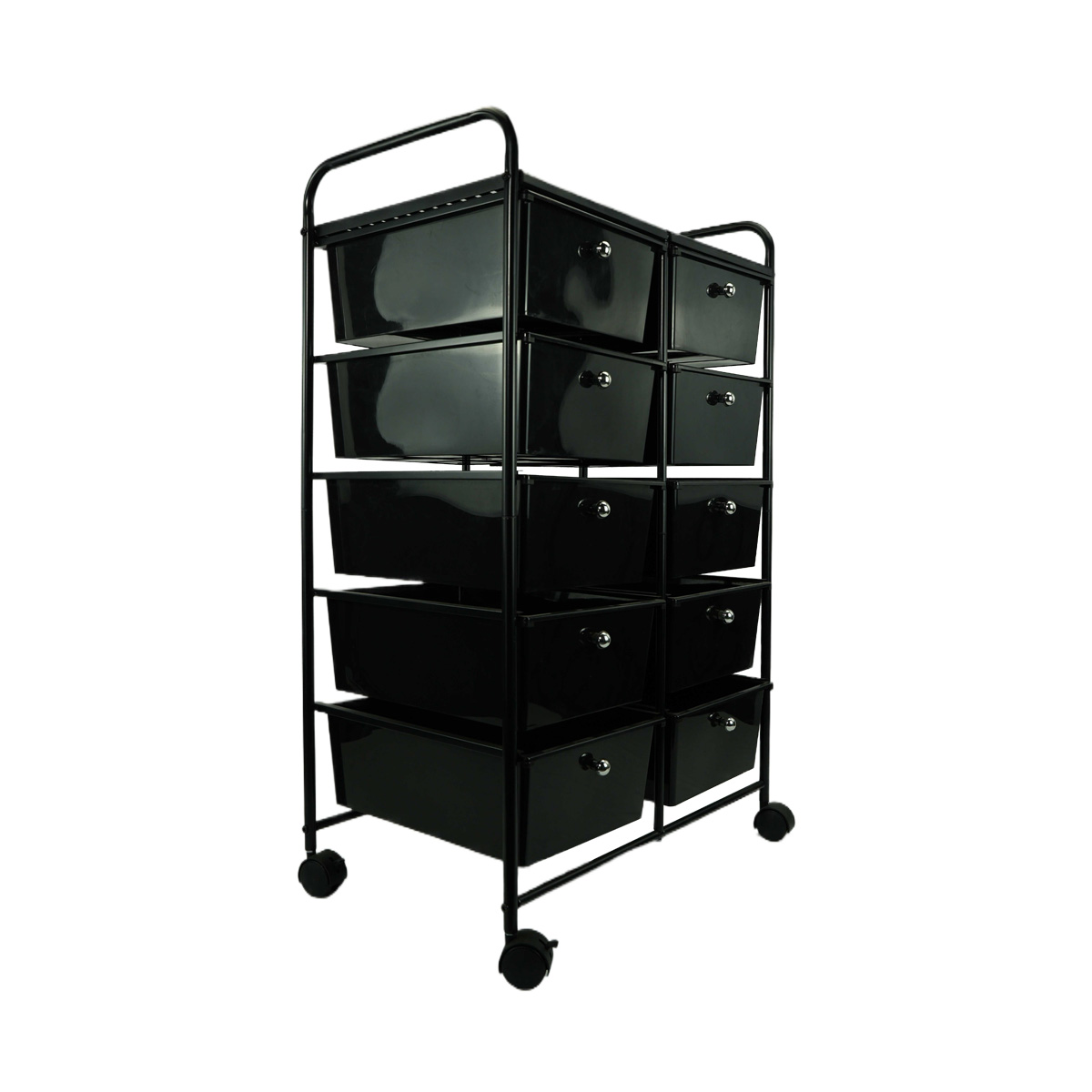 Solid Home School Supplies Storage cart with wheels
