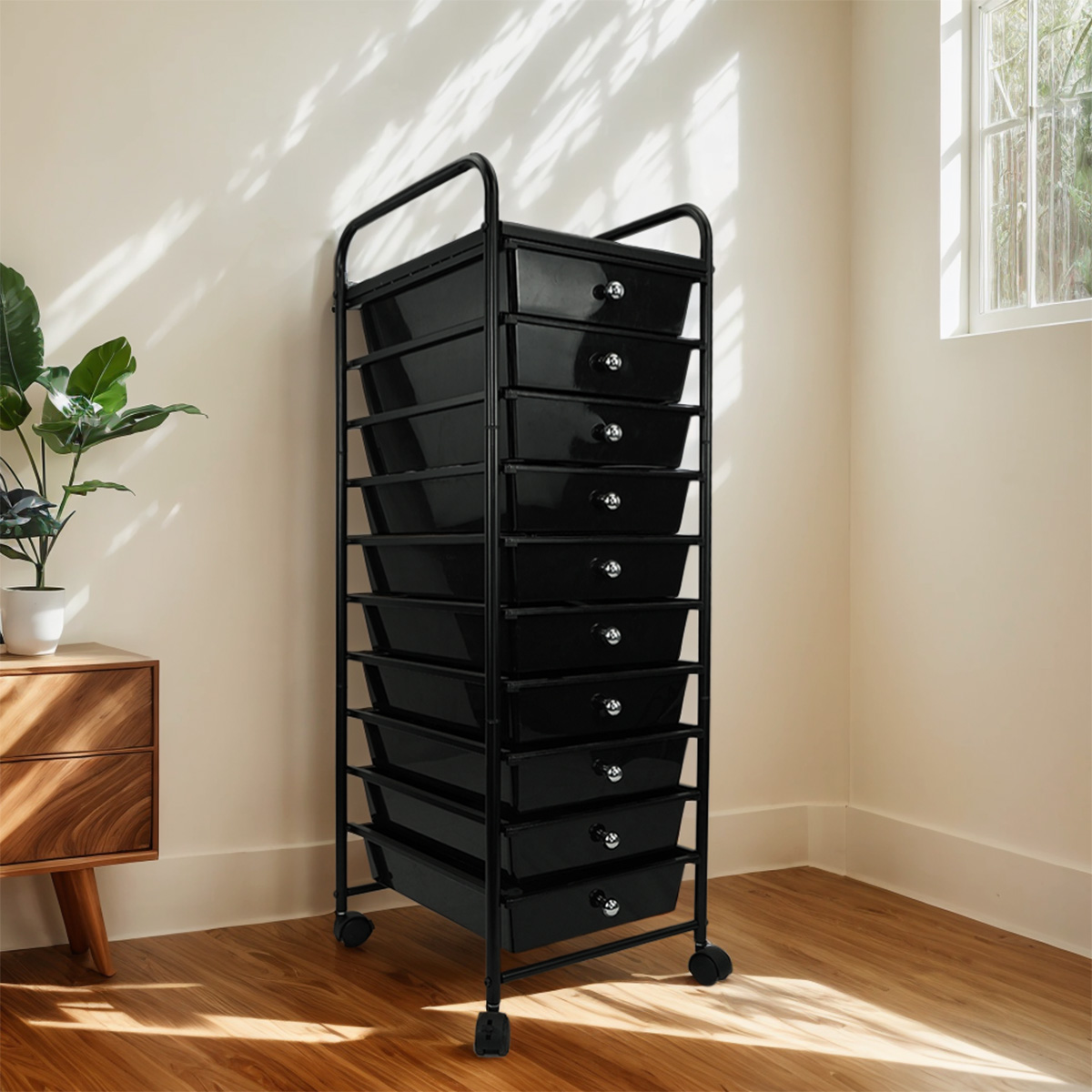 Simple Houseware Utility Storage Organizer Cart