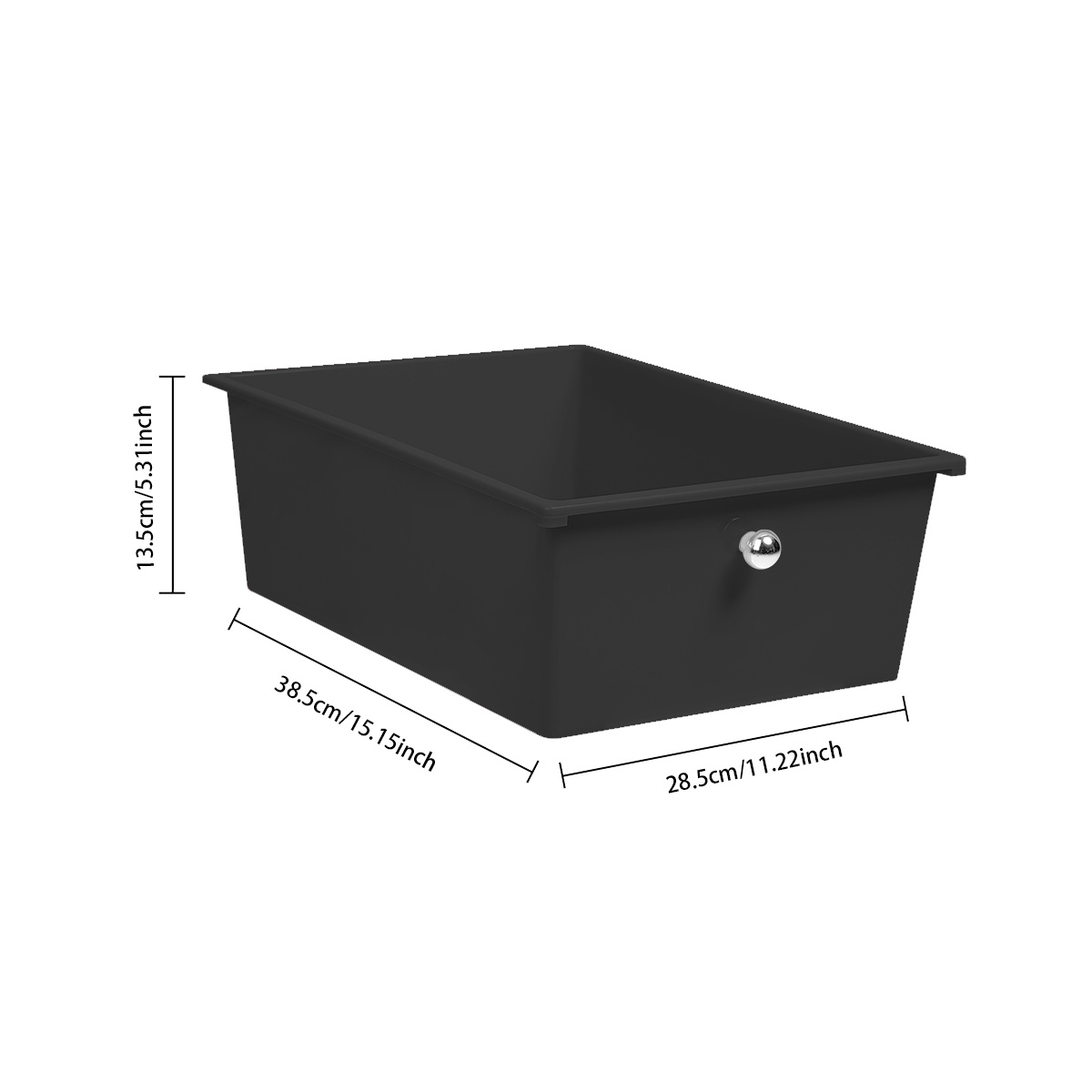 5 Drawers mobile Food & Drink Large Home Storage Boxes