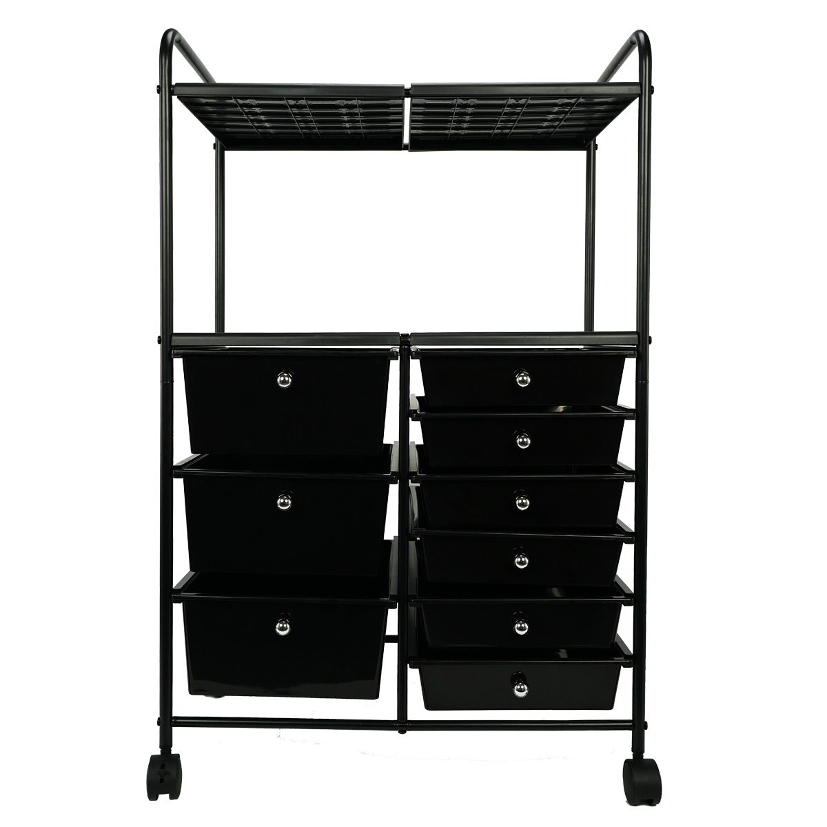 Hairdresser Rolling Cart with tabletop and drawers