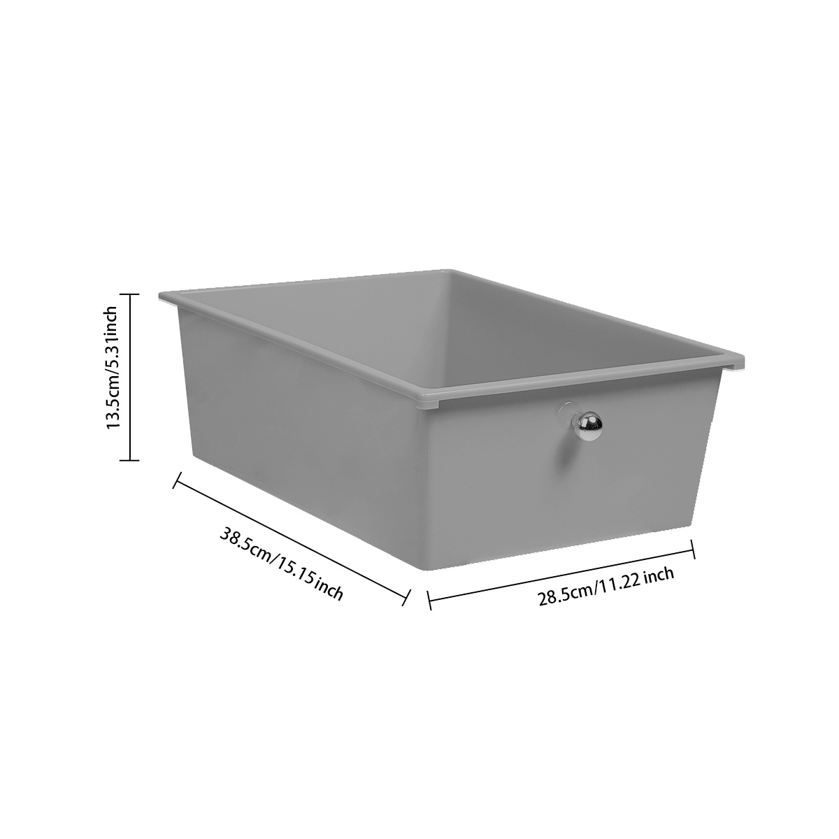 Costway Grey Metal Large Storage for dormitory