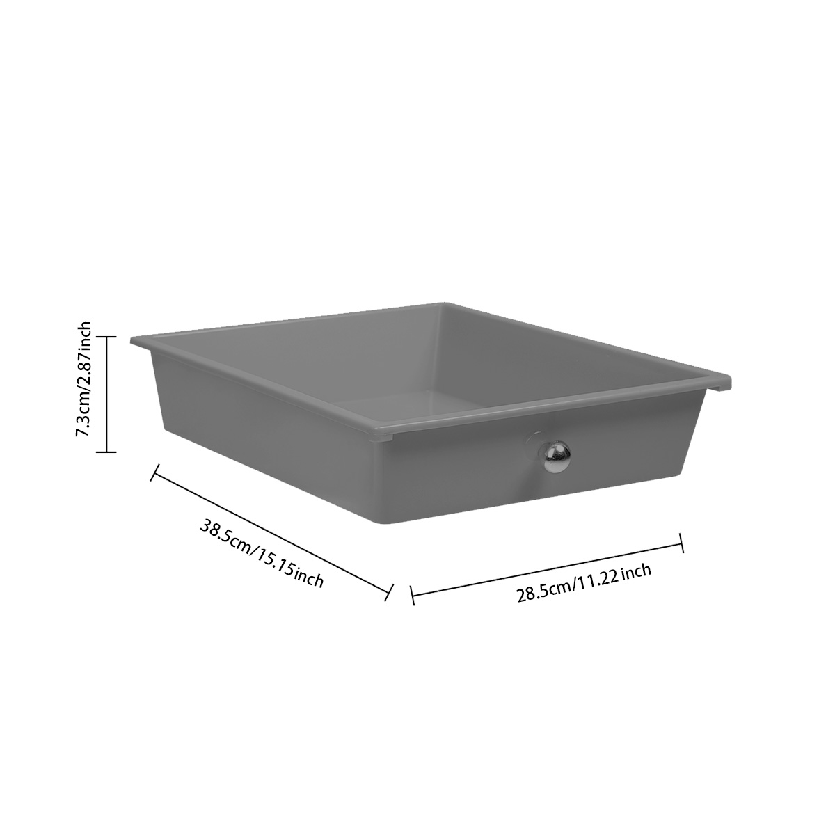 Topeakmart Plastic Trolley for Snack on Wheels