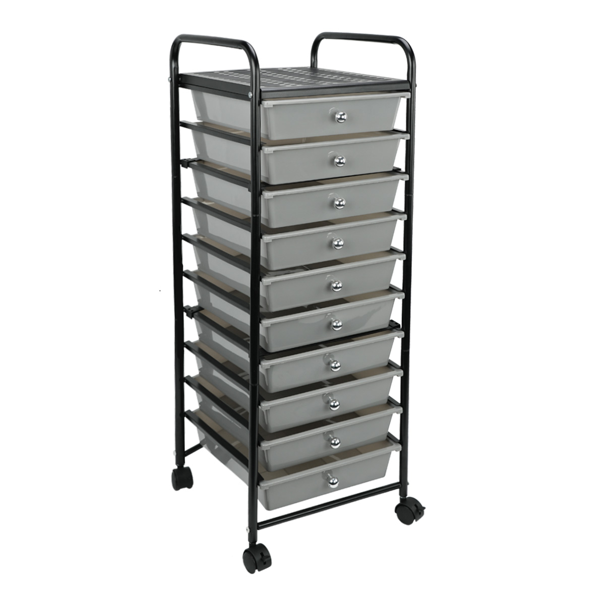 Topeakmart Plastic Trolley for Snack on Wheels