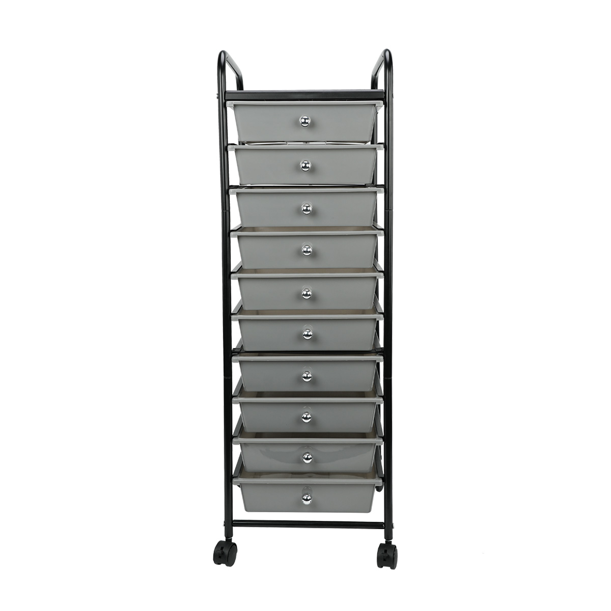 Topeakmart Plastic Trolley for Snack on Wheels