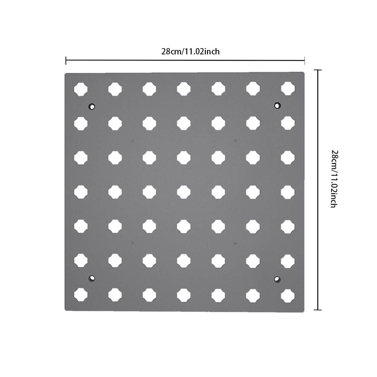 Punching Free Cubicle Wall Shelf for Pegboard