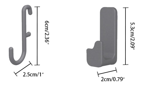 Punching Free Cubicle Wall Shelf for Pegboard
