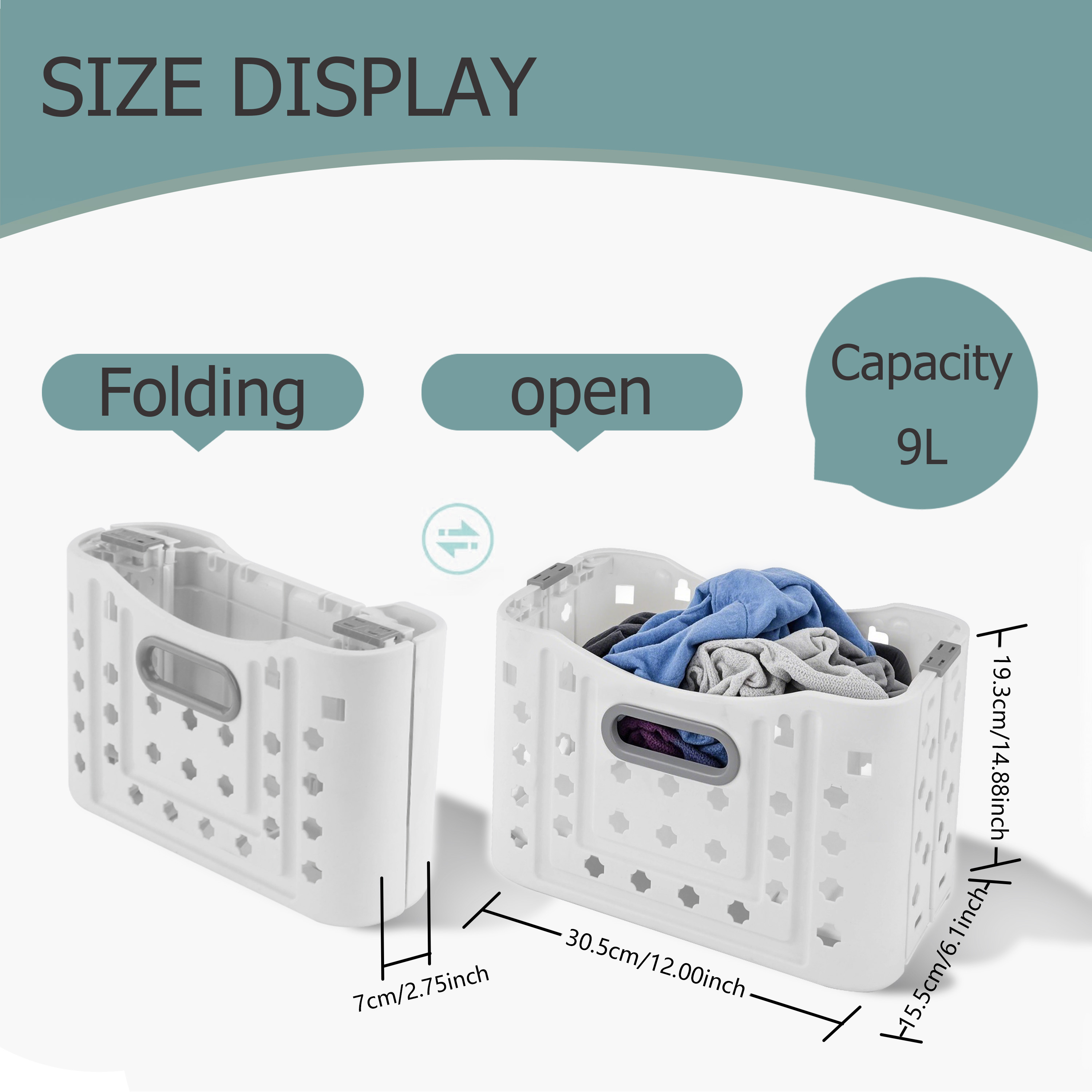 Folding Baskest Single Layer