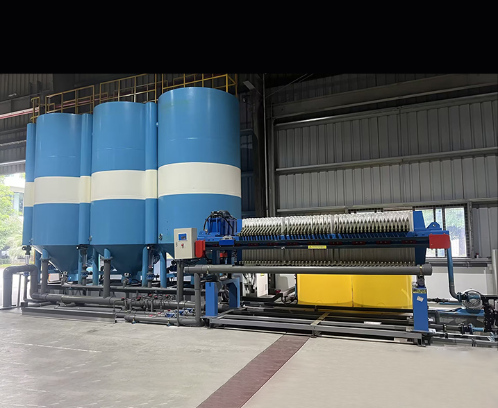 100T/H water treatment solution in Vietnam