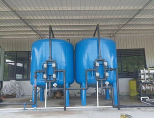 reclaimed water recycling equipment for the glass industry
