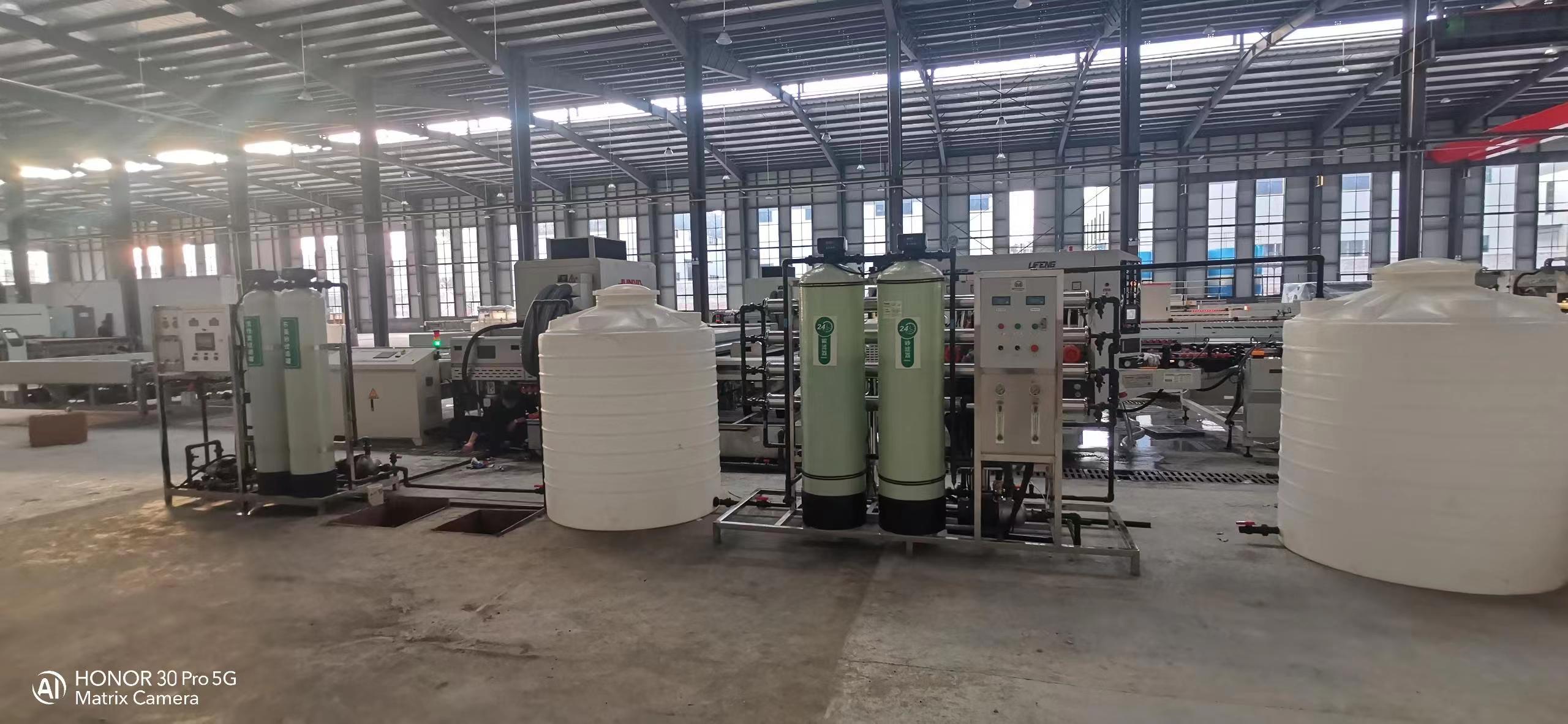 water recycling equipment for glass industry