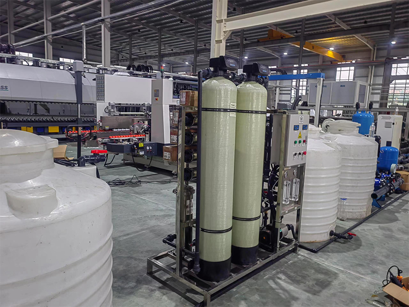 1T/H Glass Industry Pure Water Machine in Anhui