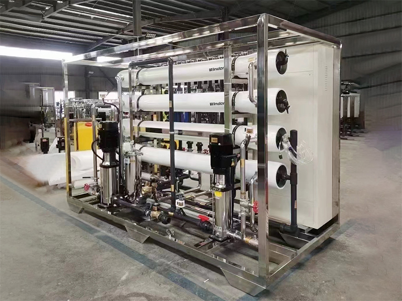 4T/H Glass Washing Water Filtration Solution