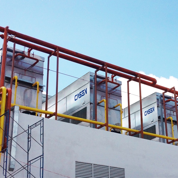Counter Flow Evaporative Condenser In Southeast Asia Ammonia Refrigeration Industry