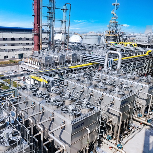 Hybrid Type Evaporative Condenser In Mexico Ammonia Refrigeration Industry