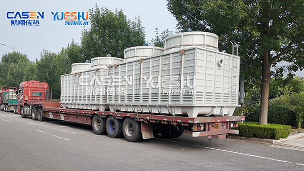 Application of open cooling tower in injection molding industry