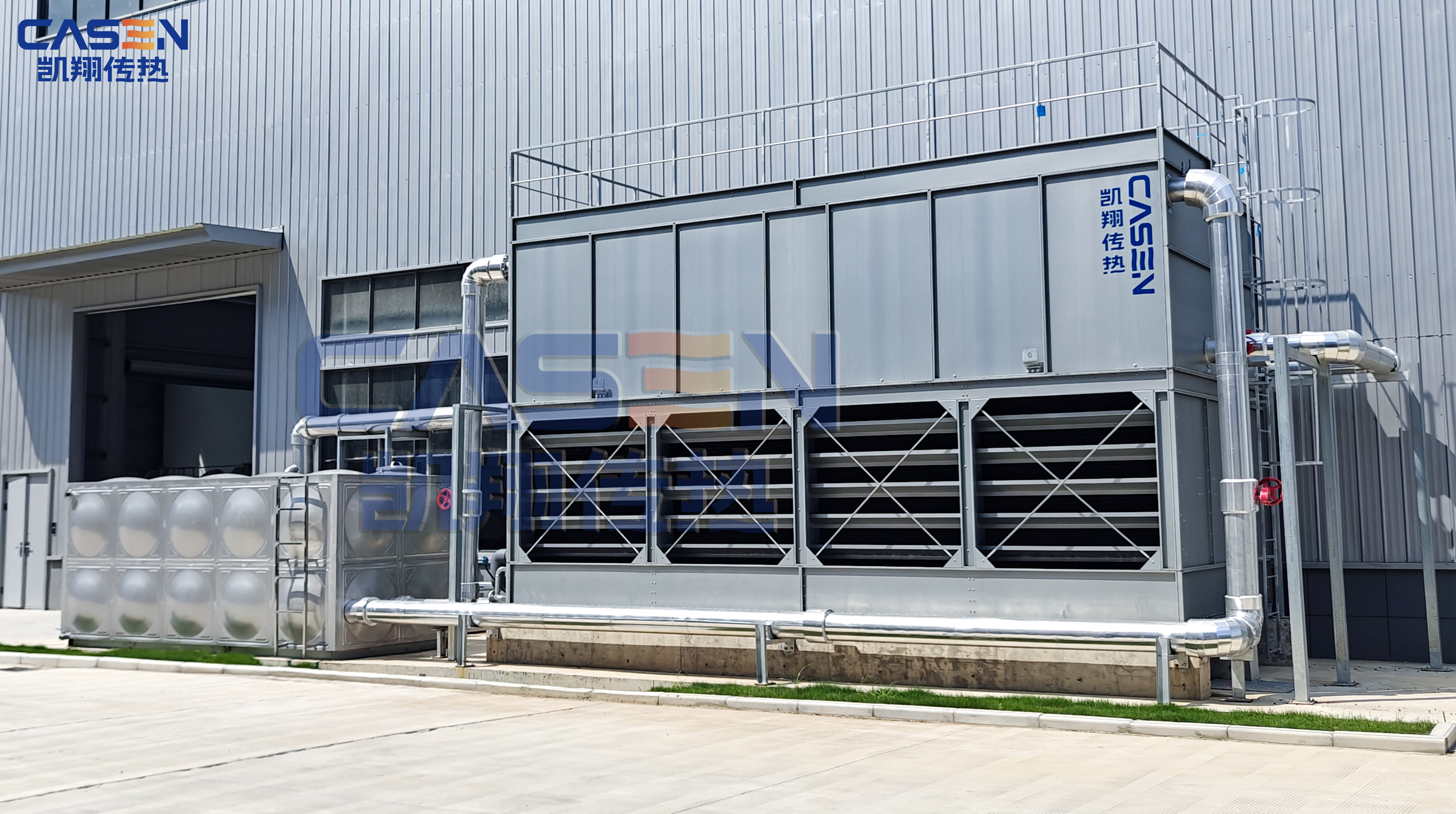 Cross Flow Closed Circuit Cooling Tower with Auxiliary Systems Successfully Completed – Set for Shipment to HighEnd Data Center Project in Dubai