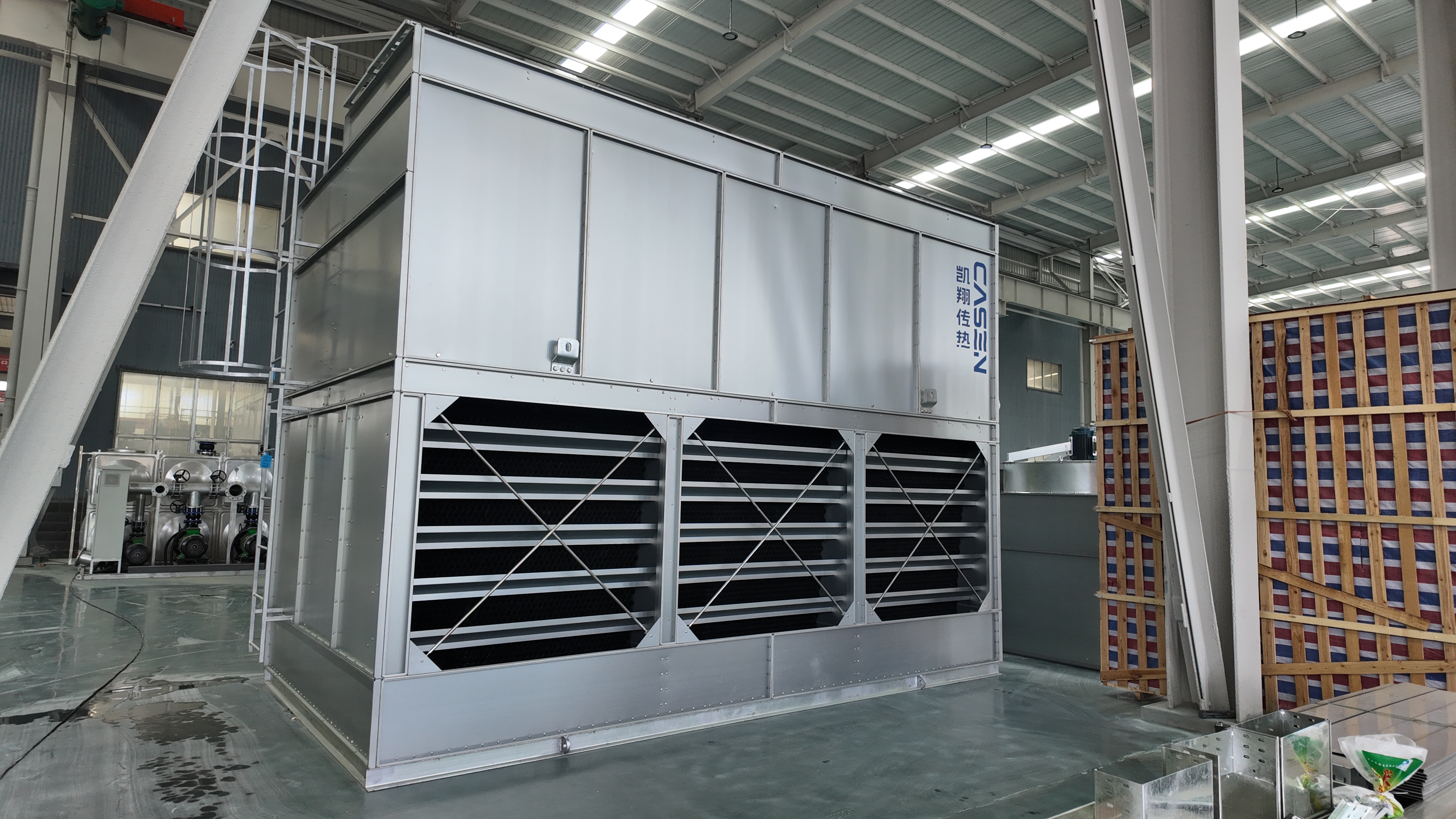 Case Study — Casen Crossflow Closed-Circuit Cooling Tower