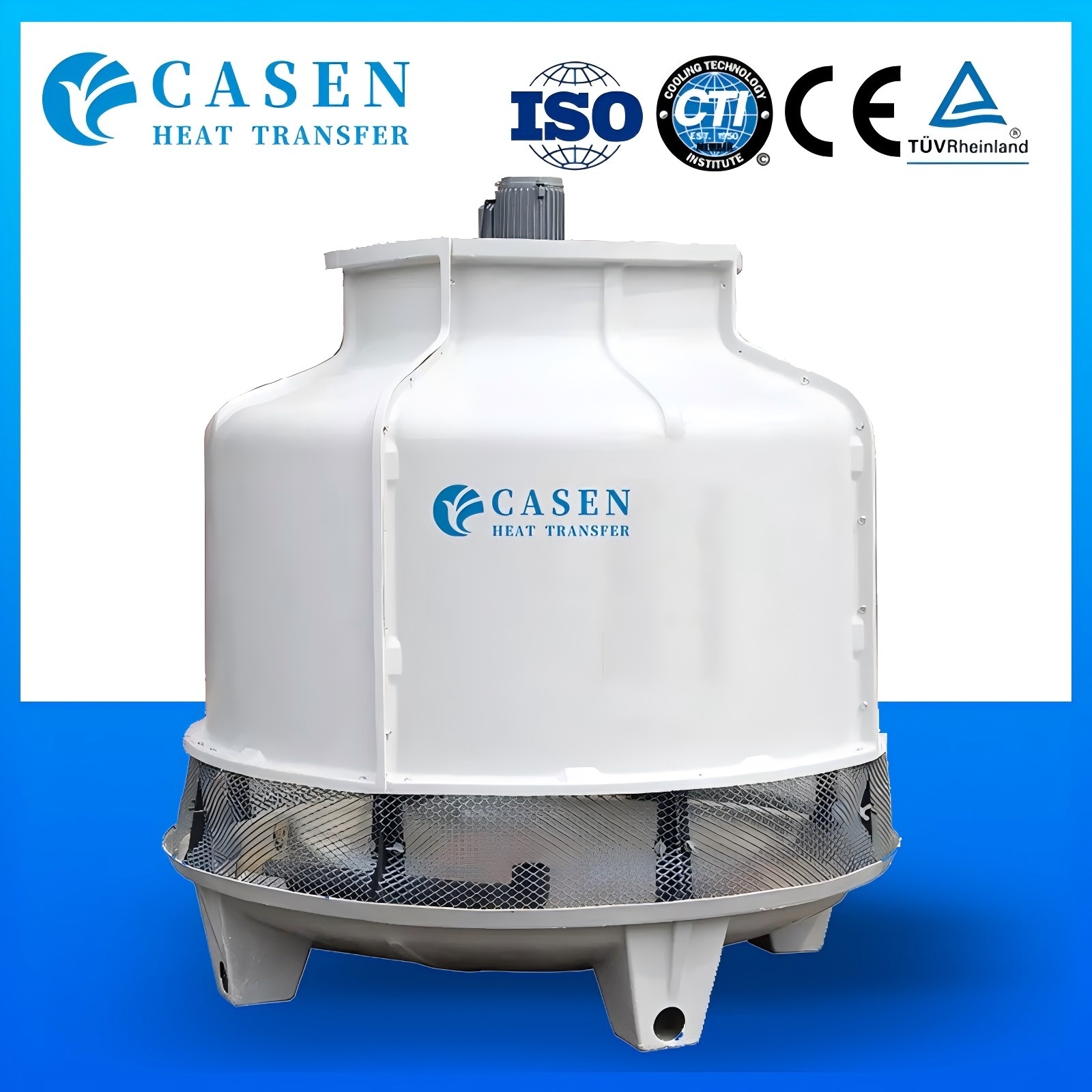 FRP Counter Flow Square Cooling Tower for Industrial Water Circulation