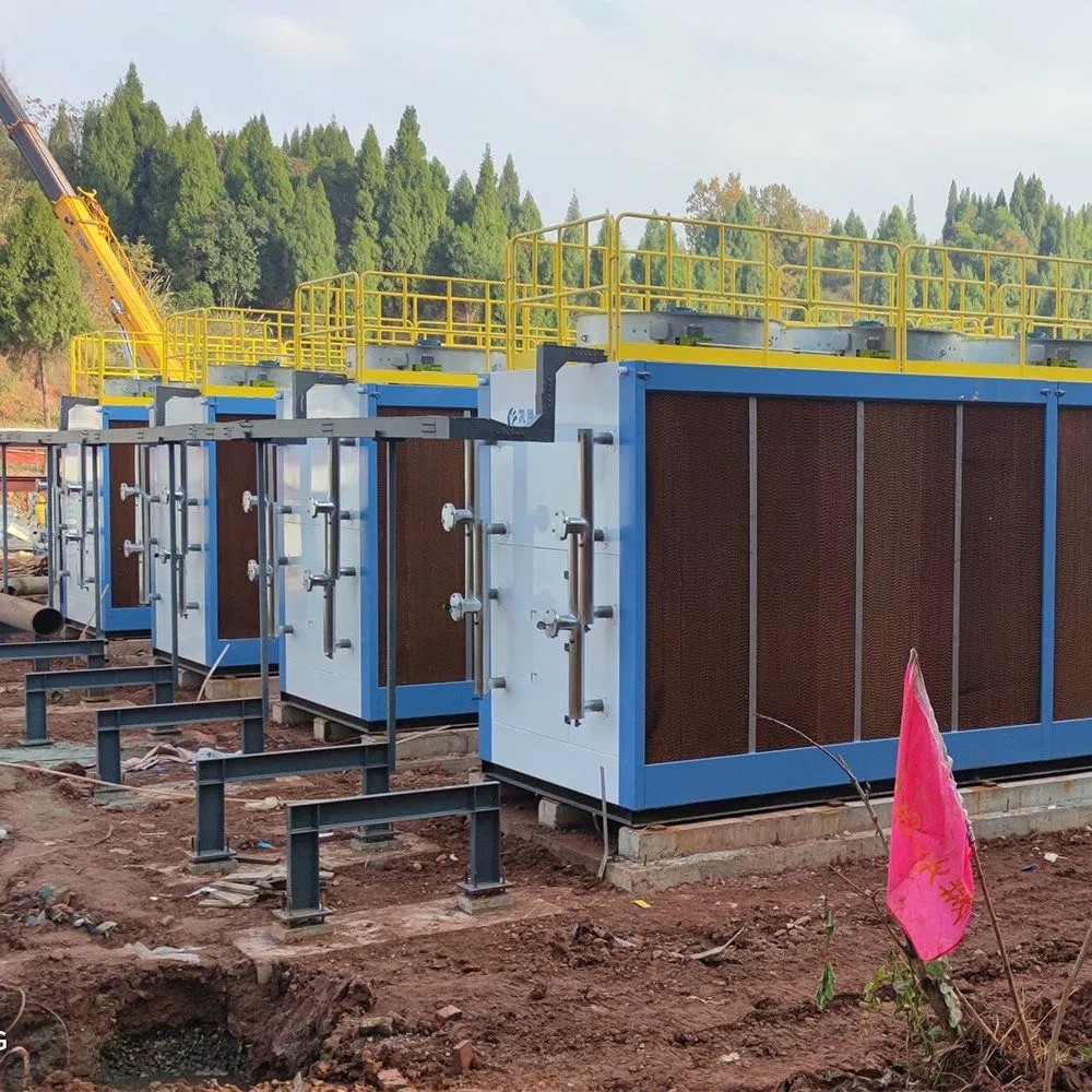 High Performance Tube Fin Adiabatic Dry Air Coolers for Data Center