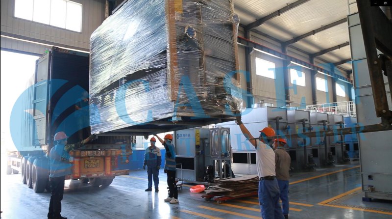 Thai Foundry Induction Furnace Cooling System Renovation Project (Closed Cooling Tower)