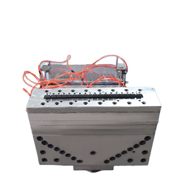 WPC PVC profile extrusion machine mould/wpc extruder twin screw extruding door board/ceiling panel