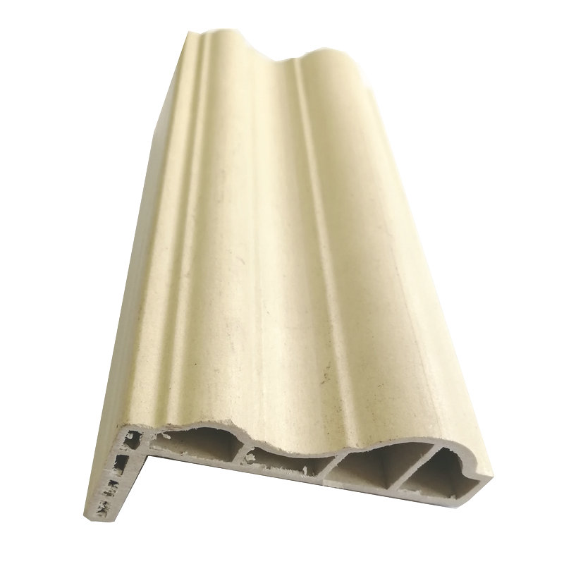 high quality pvc based WPC foaming decor trim plastic mouldings plastic extruder