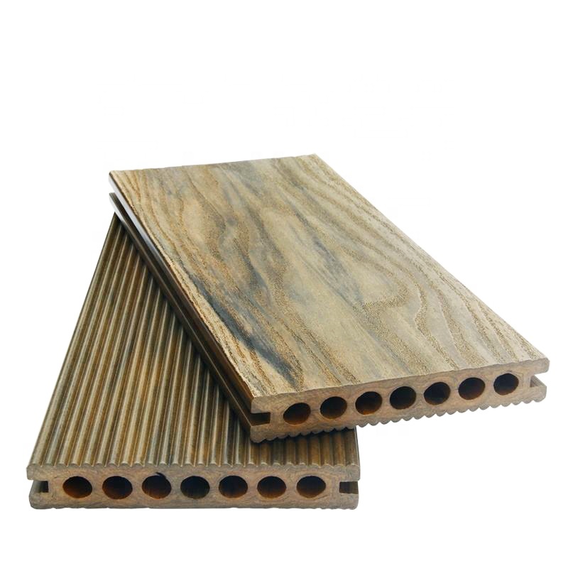landscape embossing 5 holes hollow decking board halex extrusion dies / WPC extrusion mould