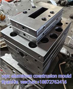 hybrid WPC aluminium board extrusion mold / hybrid WPC aluminium sun louver extrusion die