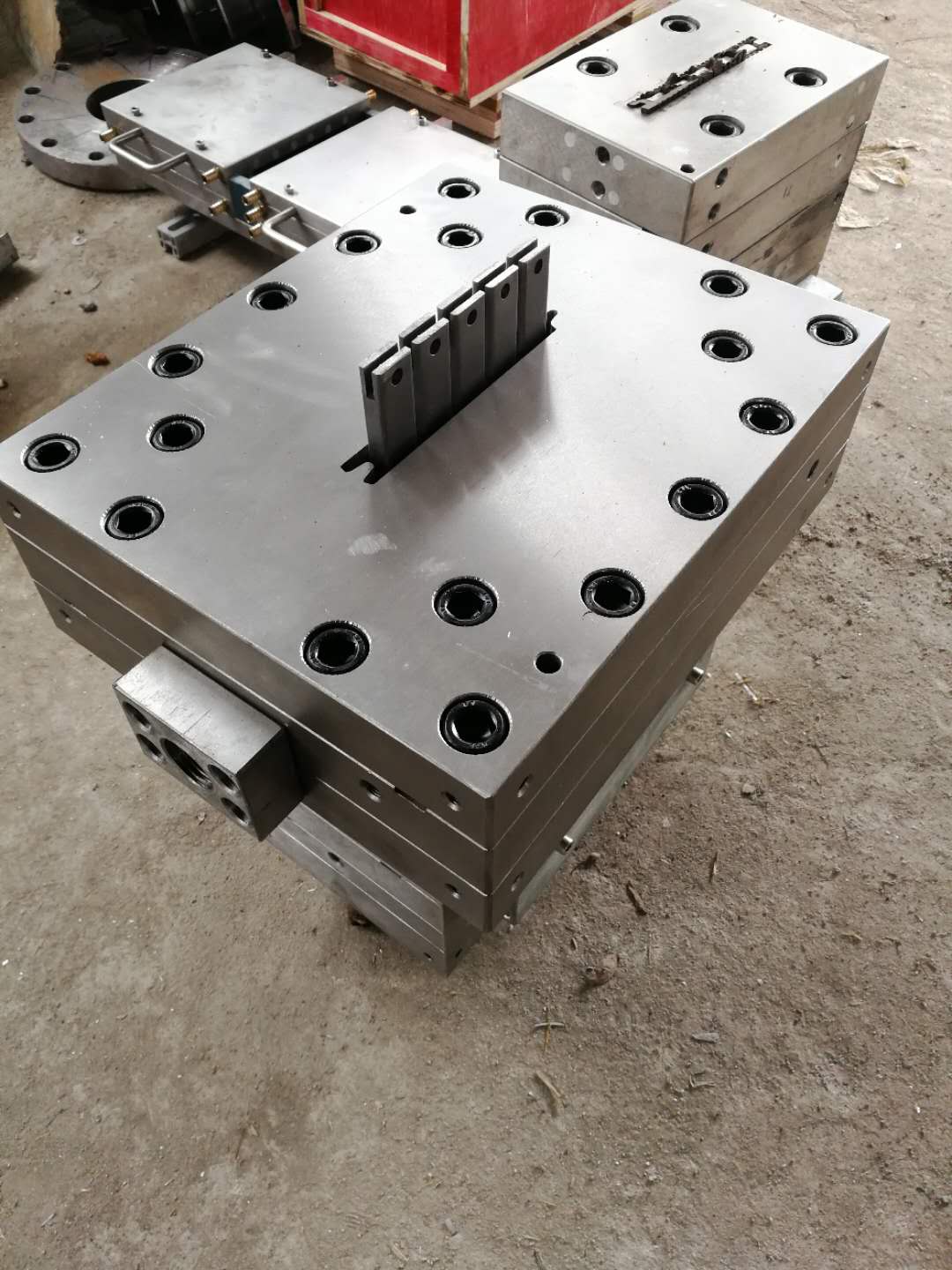 wpc coextrusion decking mould