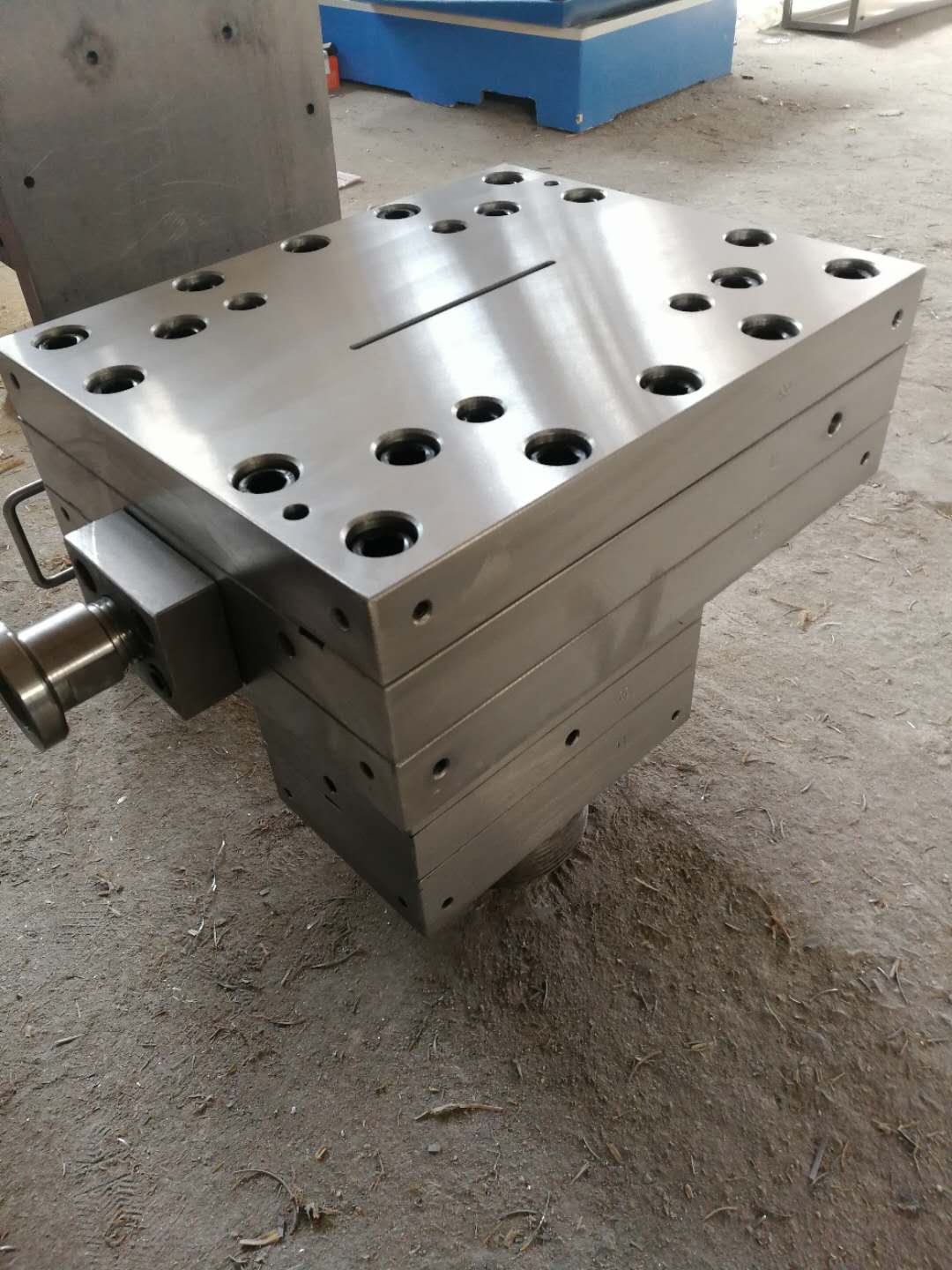 wpc coextrusion decking mould