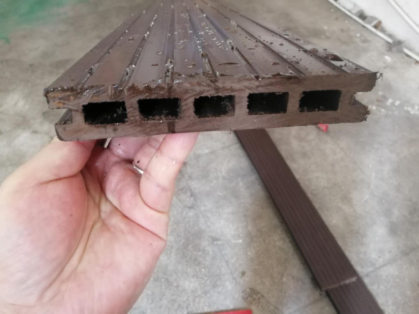 WPC profile extrusion mould