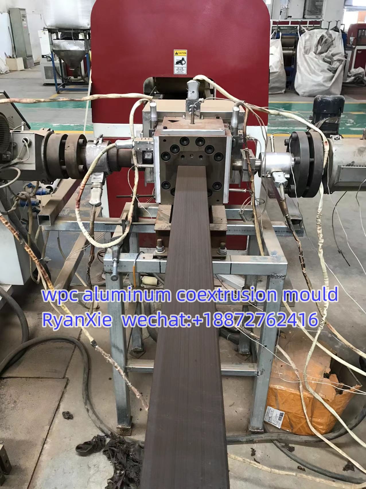 composite aluminium co-extrusion mold / wood plastic aluminium profile mold /plastic extrusion mold for aluminium