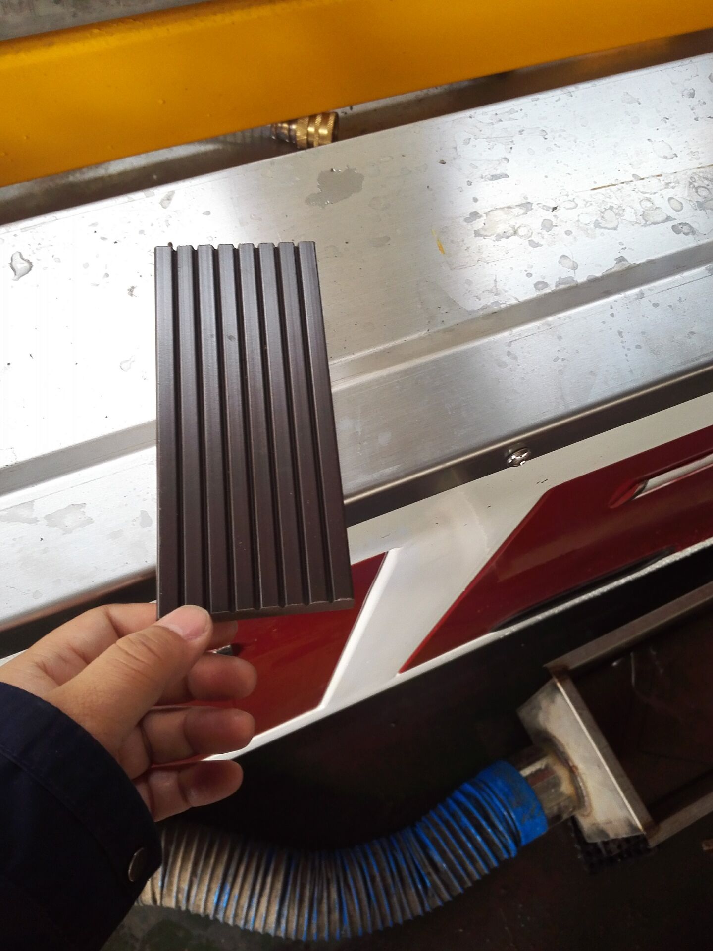 WPC fence board extrusion die / plastic handrail extrusion mould / WPC profile extrusion mould