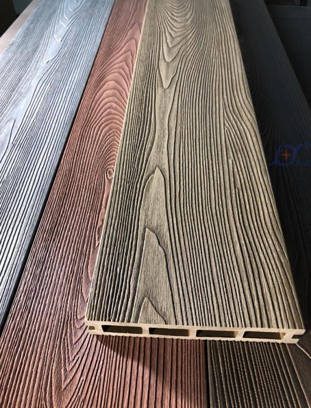 wood plastic extrusion die /3 D embossing wpc mold/ plastic extrusion mold for outdoor decking