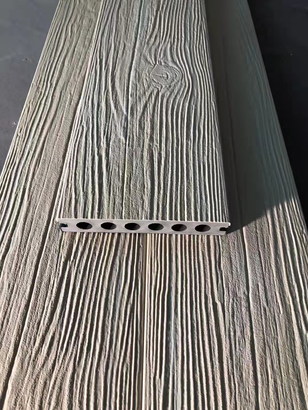 wood plastic composite embossing machine /3 D embossing roller / wood grain embossing parts
