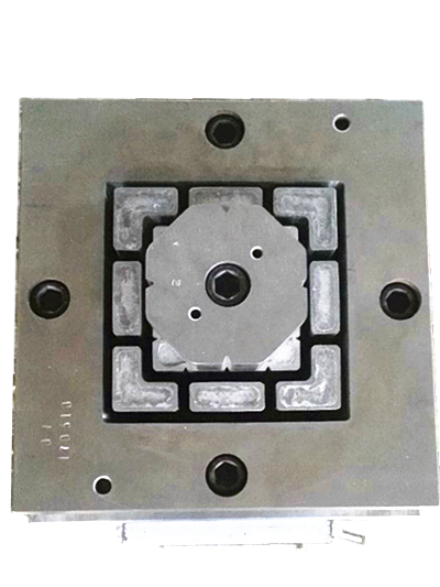 online 3D embossing roman pillar mould / composite plastic extrusion mold /hollow decking mold