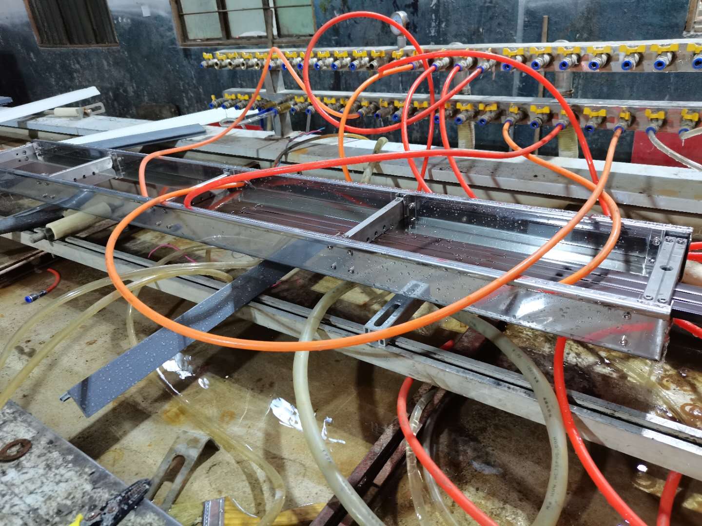WPC PVC extrusion Panel profile wpc mold plastic die extrusion