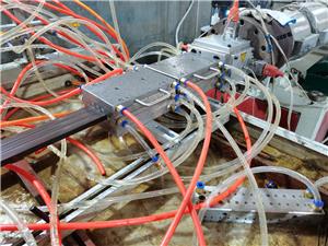 WPC PVC extrusion Panel profile wpc mold plastic die extrusion