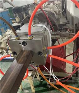 60X40mm extrusion die for WPC keel beam / plastic extrusion mould