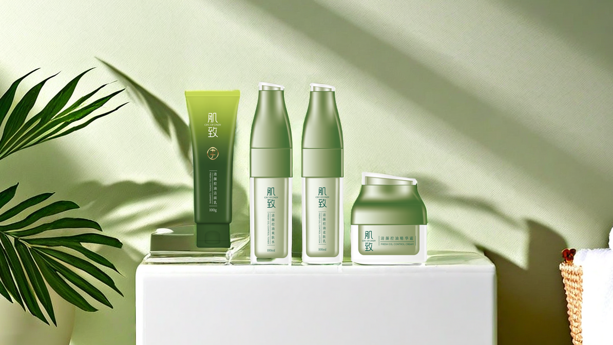 Liangmianzhen Green Skin Clearing Oil Control Series