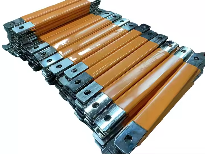 Distributie koperen busbar